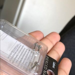 Labret piercing jewelry